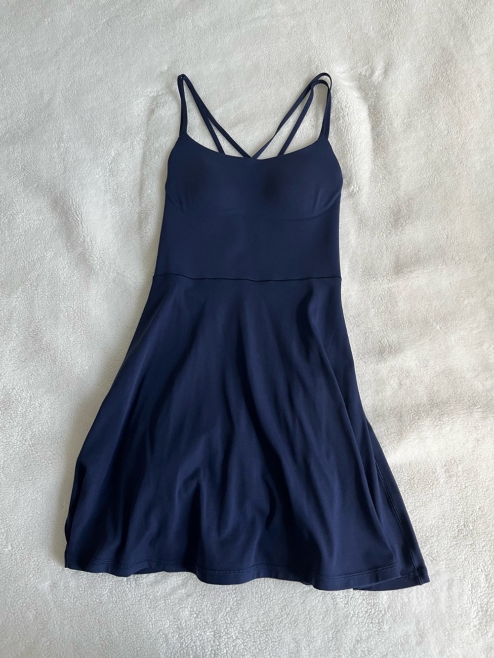 Aerie Navy Blue Activewear Dress